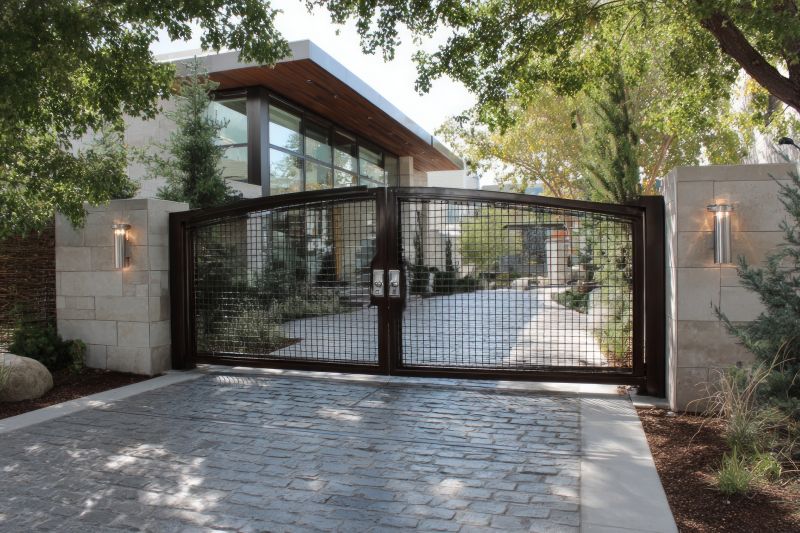 Driveway Fence Installation in Cumming, GA