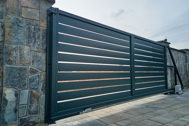 Modern Aluminum Gate