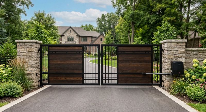 Driveway Gate Installation in Boca Raton, FL