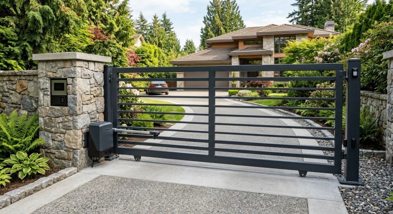 Driveway Gate Replacement in Cary, NC