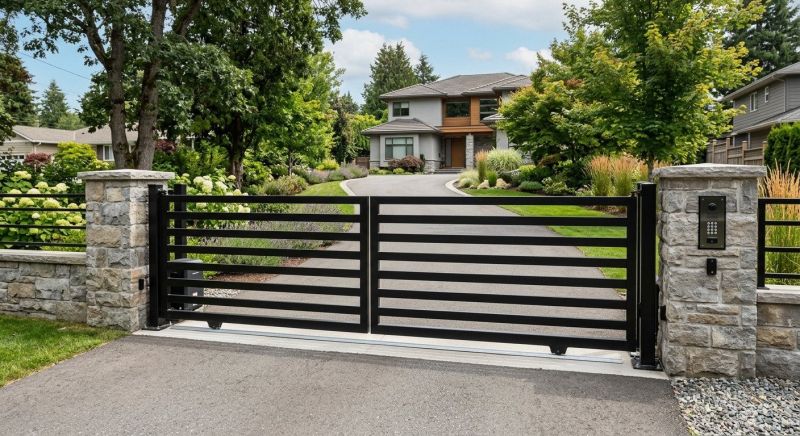 Electric Gate Installation in Plano, TX