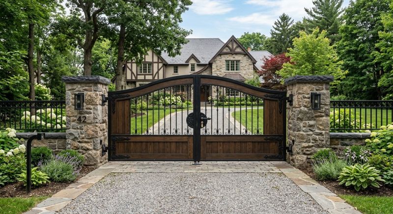 Entrance Gate Installation in Seattle, WA