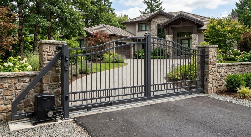 Main Gate Installation in Roswell, GA