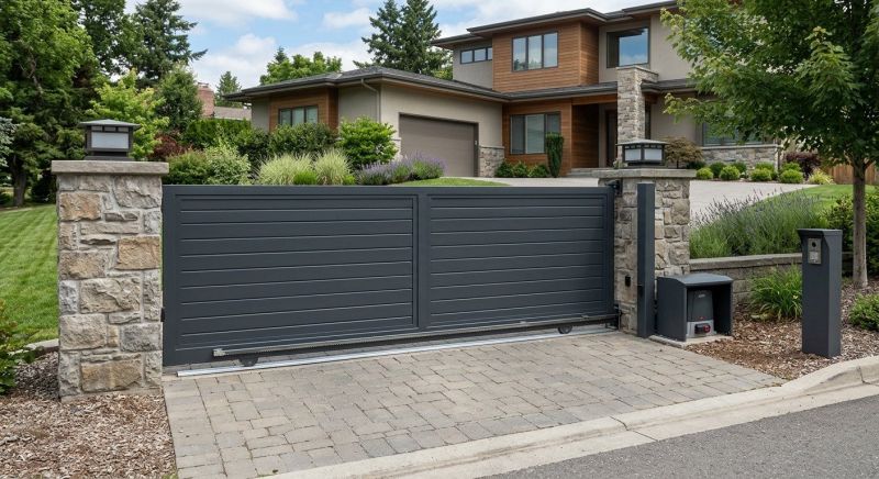 Main Gate Installation in Boca Raton, FL