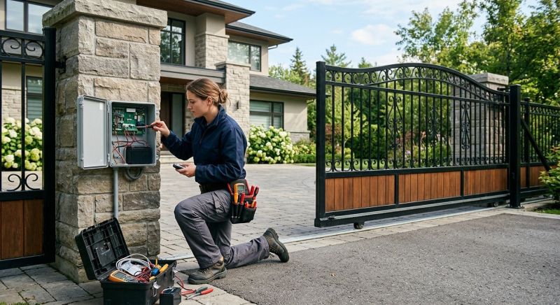 Remote Control Gate Service in Naperville, IL