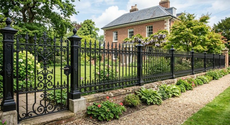 Victorian Fence Installation in Alpharetta, GA