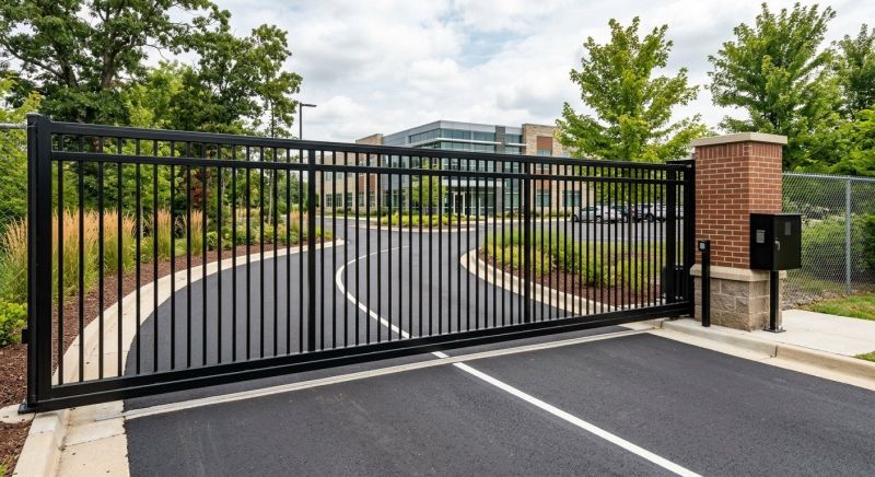Commercial Gate Installation in Rockville, MD