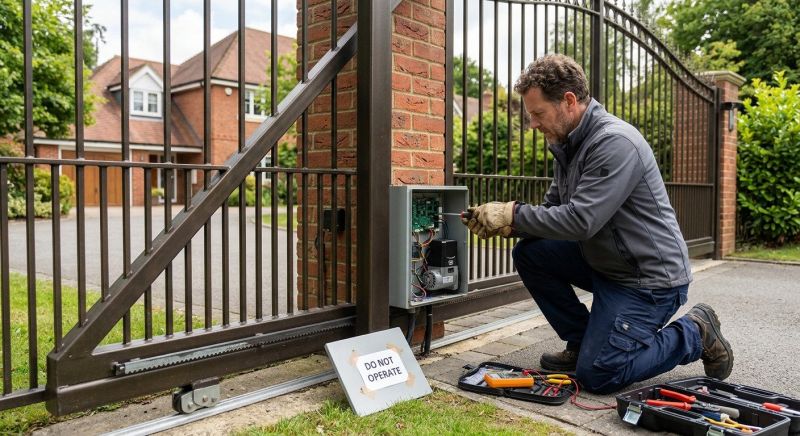Driveway Gate Installation