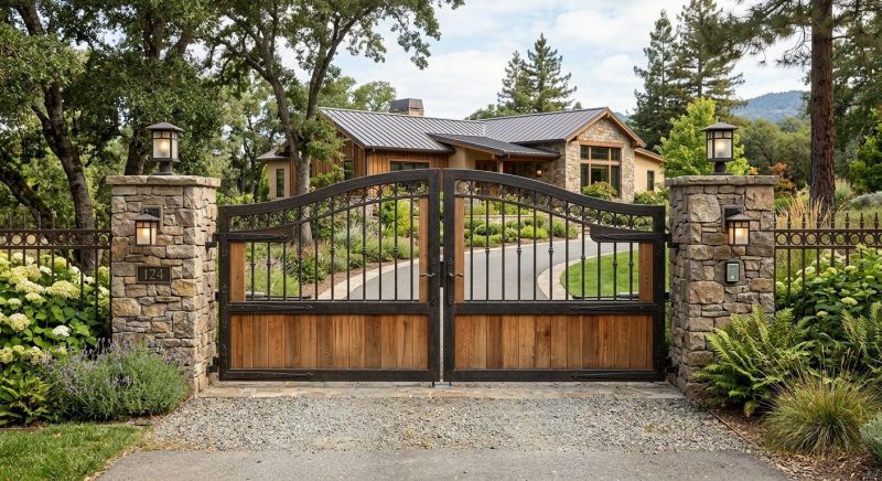 Entrance Gate Installation in Mcdonough, GA